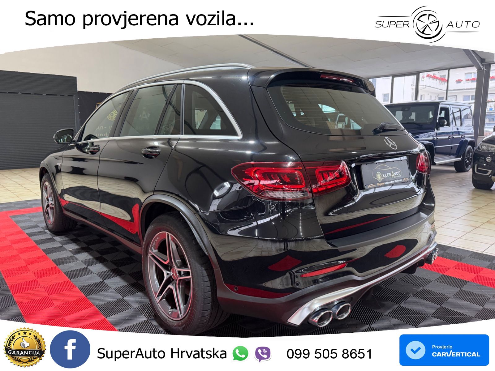 Mercedes AMG GLC 43 V6 (390 KS) 4MATIC TCT LED+GR SJED+ACC