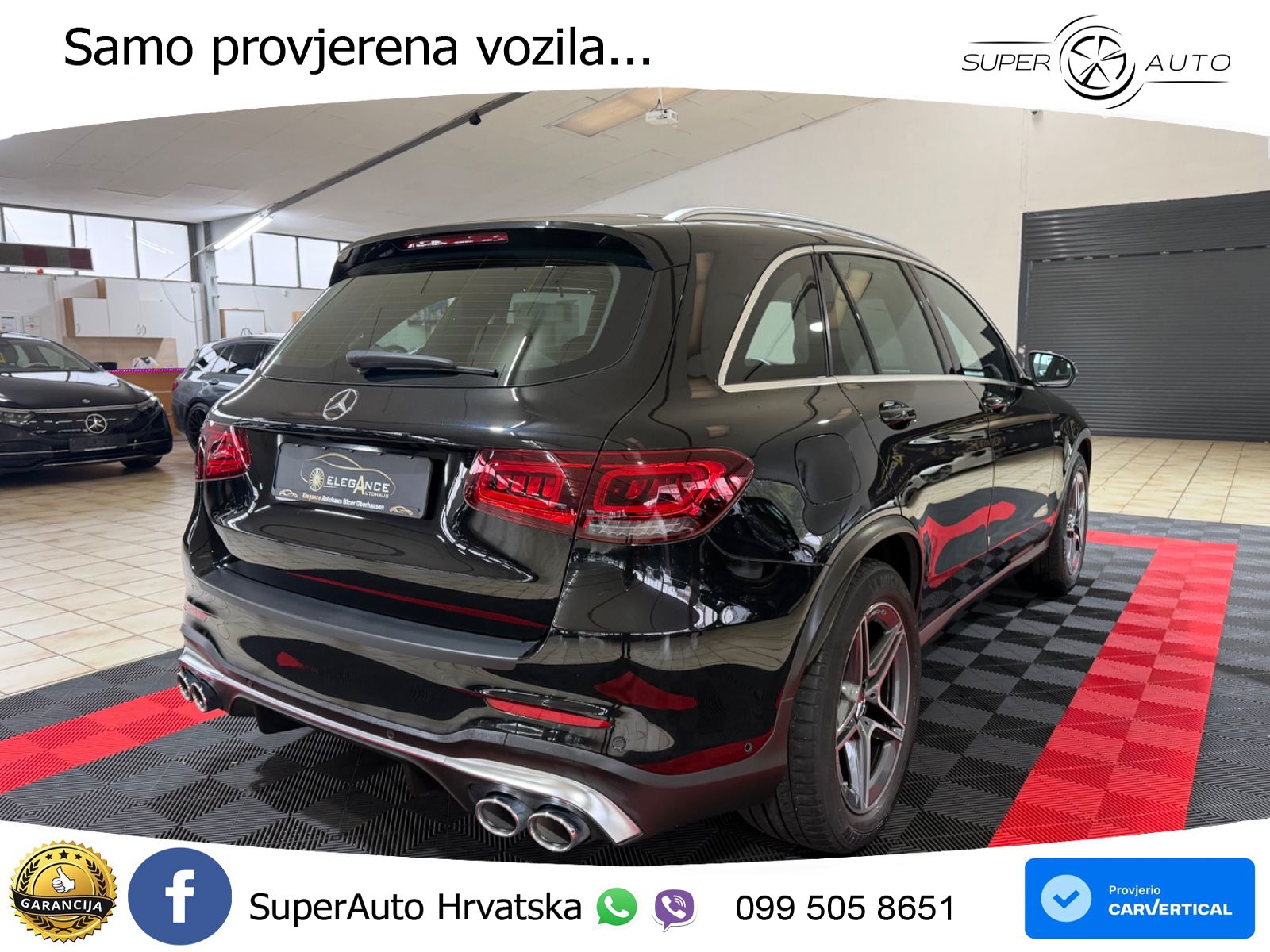 Mercedes AMG GLC 43 V6 (390 KS) 4MATIC TCT LED+GR SJED+ACC