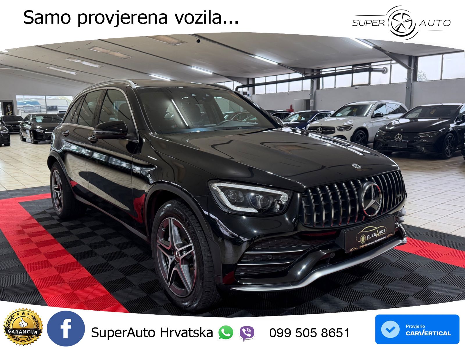 Mercedes AMG GLC 43 V6 (390 KS) 4MATIC TCT LED+GR SJED+ACC