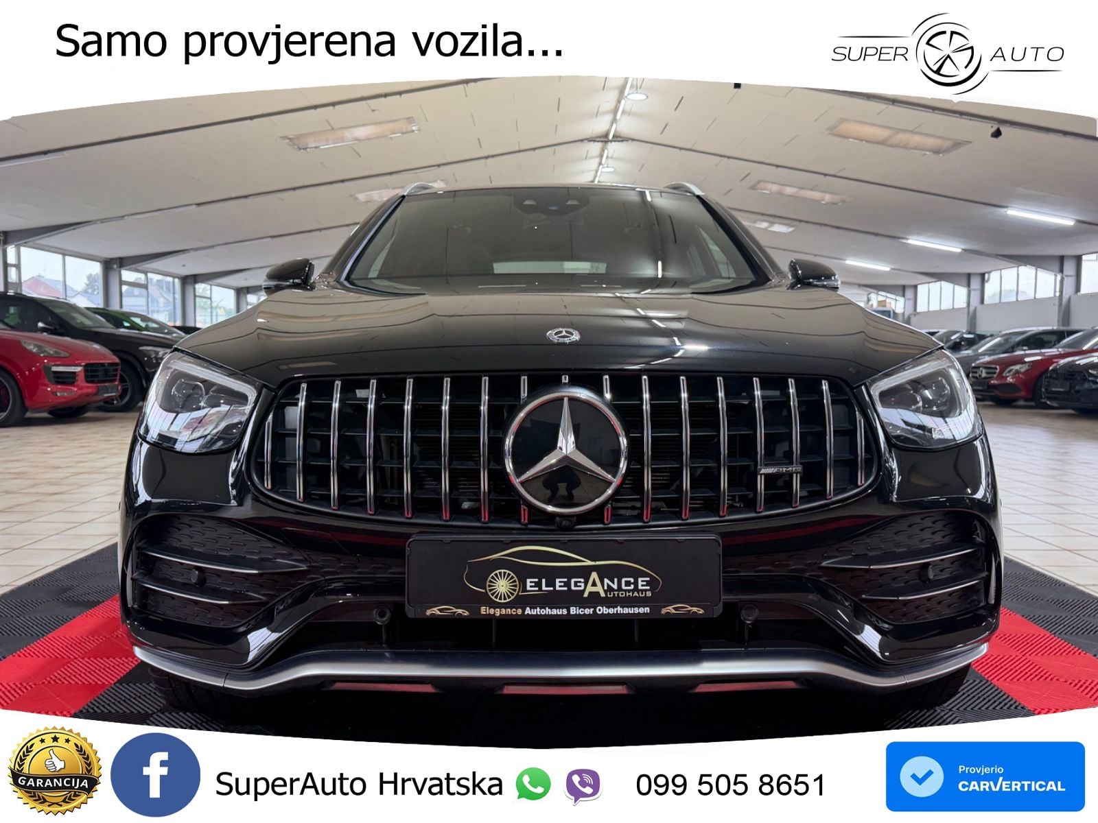 Mercedes AMG GLC 43 V6 (390 KS) 4MATIC TCT LED+GR SJED+ACC