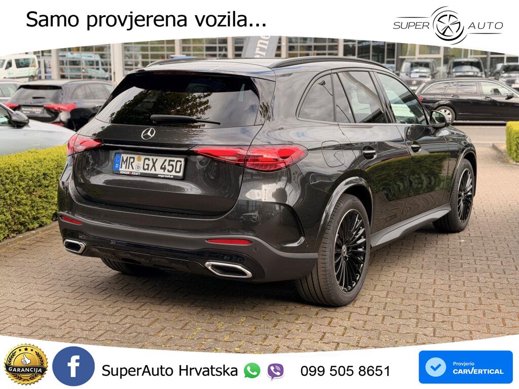 Mercedes GLC 450d (367 KS) 4MATIC 9G-TRONIC ZRAČNI+ACC+GR SJED+360+PANO