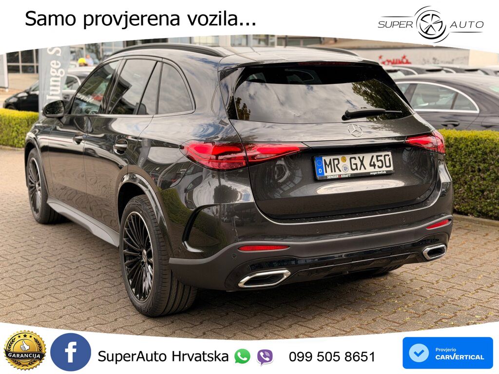 Mercedes GLC 450d (367 KS) 4MATIC 9G-TRONIC ZRAČNI+ACC+GR SJED+360+PANO