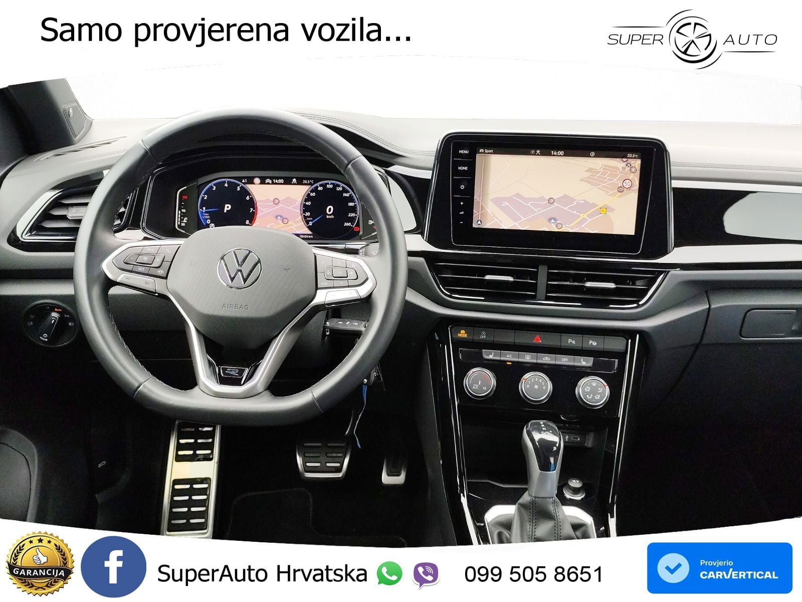 Volkswagen T-Roc 1.5 TSI (150 KS) DSG R-Line LED+GR SJED+ACC