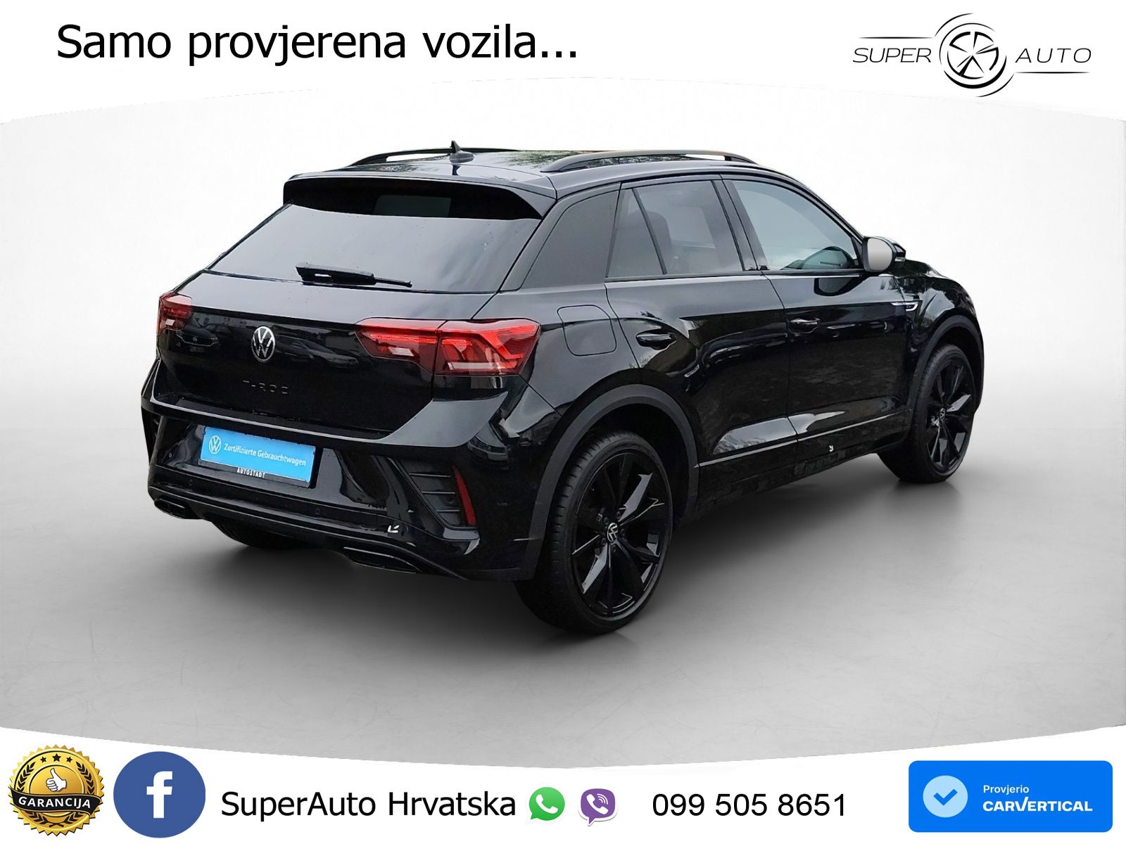 Volkswagen T-Roc 1.5 TSI (150 KS) DSG R-Line LED+GR SJED+ACC