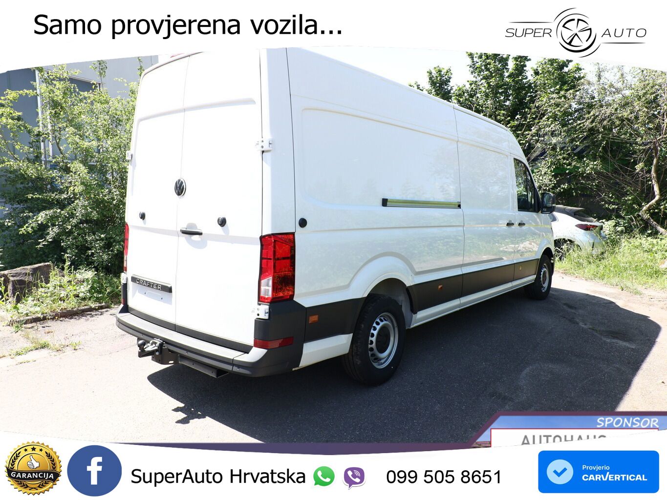 Volkswagen Crafter 35 L4H3 AT8 3S AHK Temp AppCo UVP-43%* 140 KS