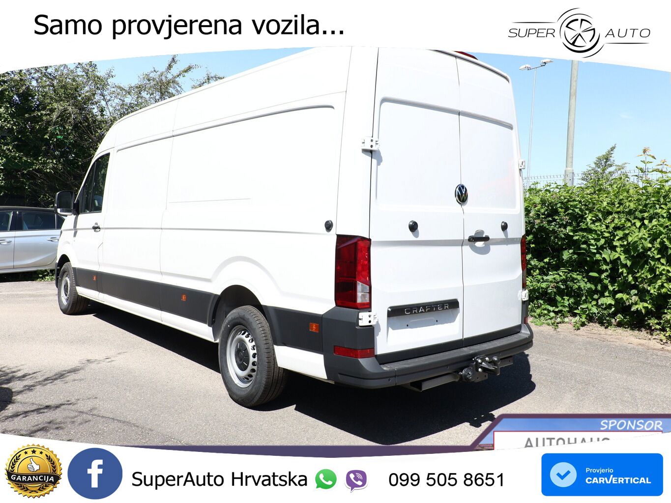 Volkswagen Crafter 35 L4H3 AT8 3S AHK Temp AppCo UVP-43%* 140 KS
