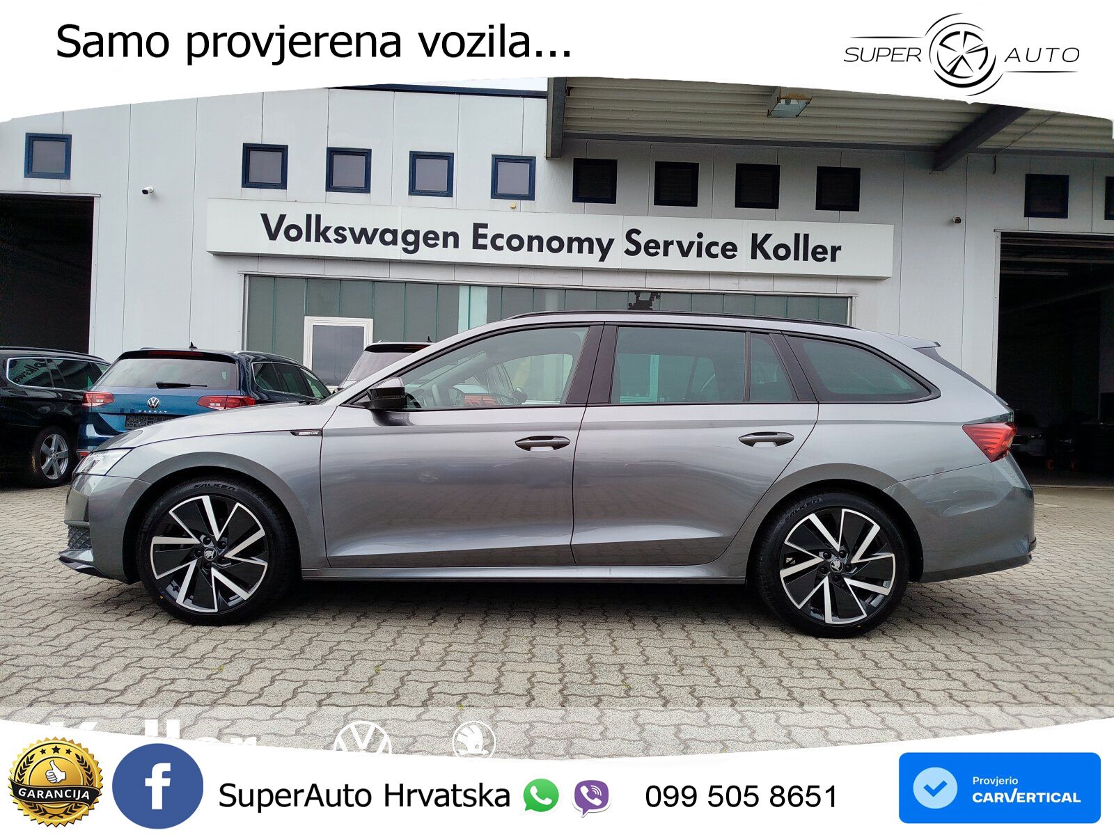 Škoda Octavia Combi 2.0 TDI (150 KS) DSG SportLine LED+GR SJED+ACC
