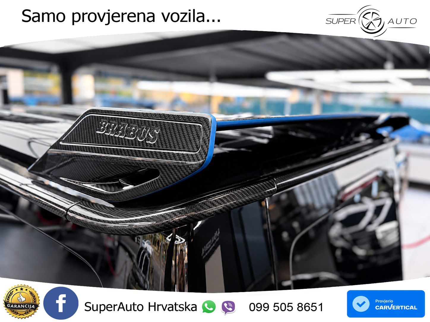 Mercedes AMG G 63 Long V8 (585 KS) 4MATIC 9G-TRONIC AMG SPEEDSHIFT TCT Brabus ZRAČNI+ACC+4xGR SJED+360