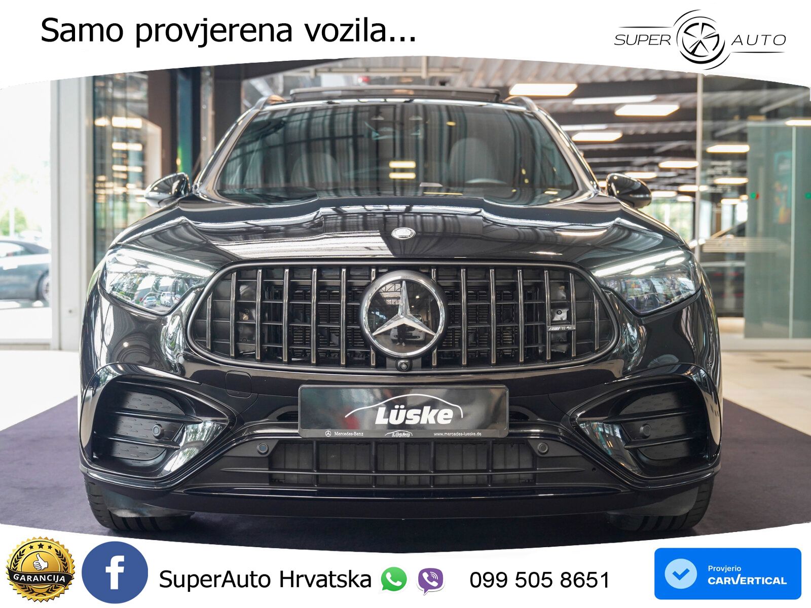 Mercedes AMG GLC 63 S E PERFORMANCE (680 KS) 4MATIC+ AMG SPEEDSHIFT MCT 9G ACC+HEAD+GR SJED+360+PANO