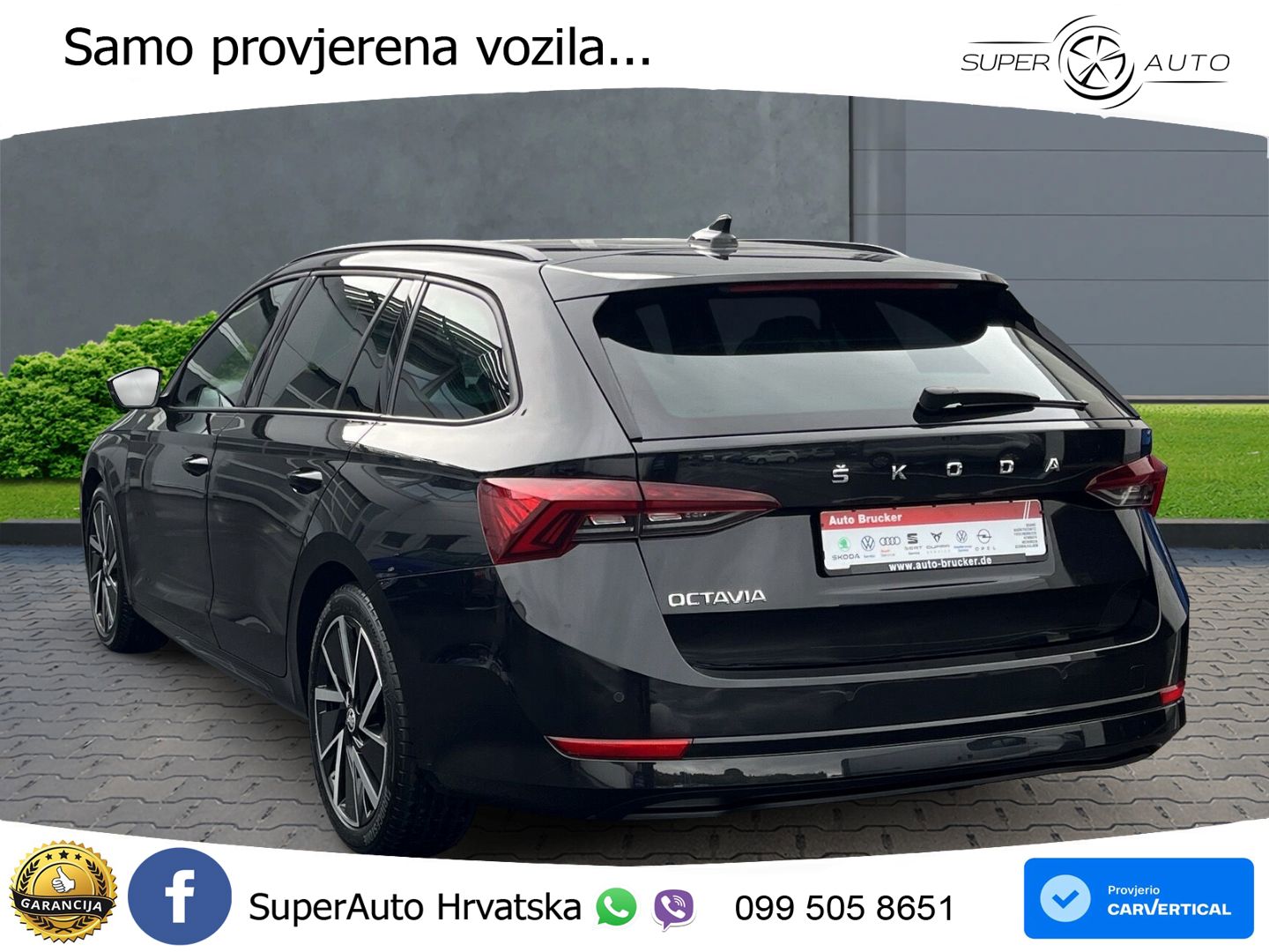 Škoda Octavia Combi 2.0 TDI (150 KS) LED+GR SJED+ACC