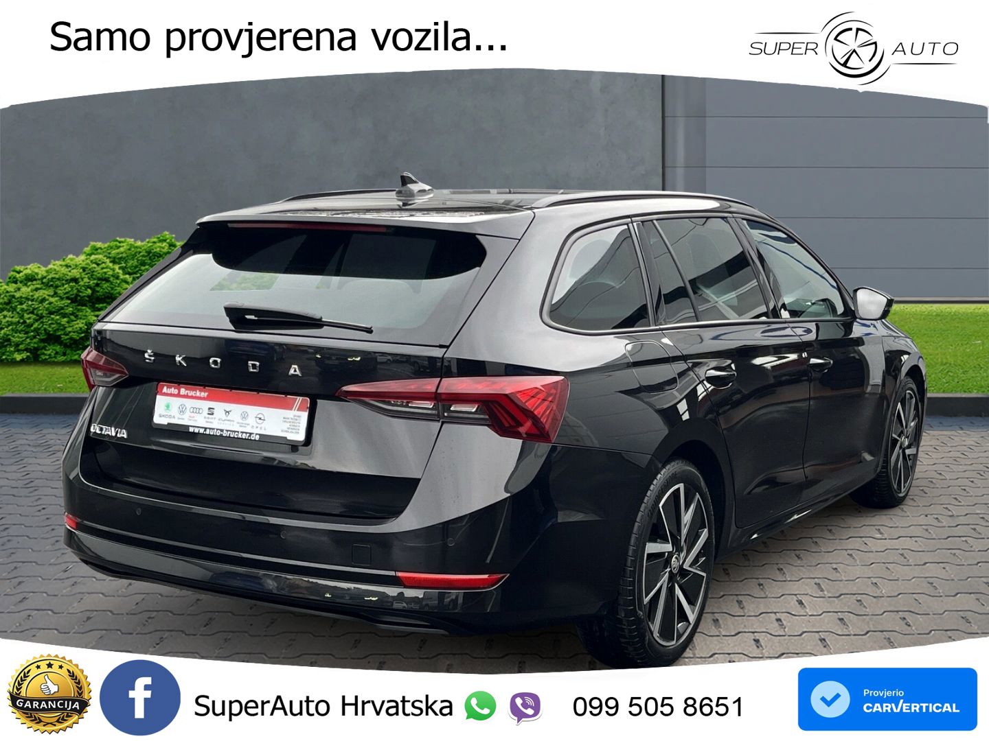 Škoda Octavia Combi 2.0 TDI (150 KS) LED+GR SJED+ACC