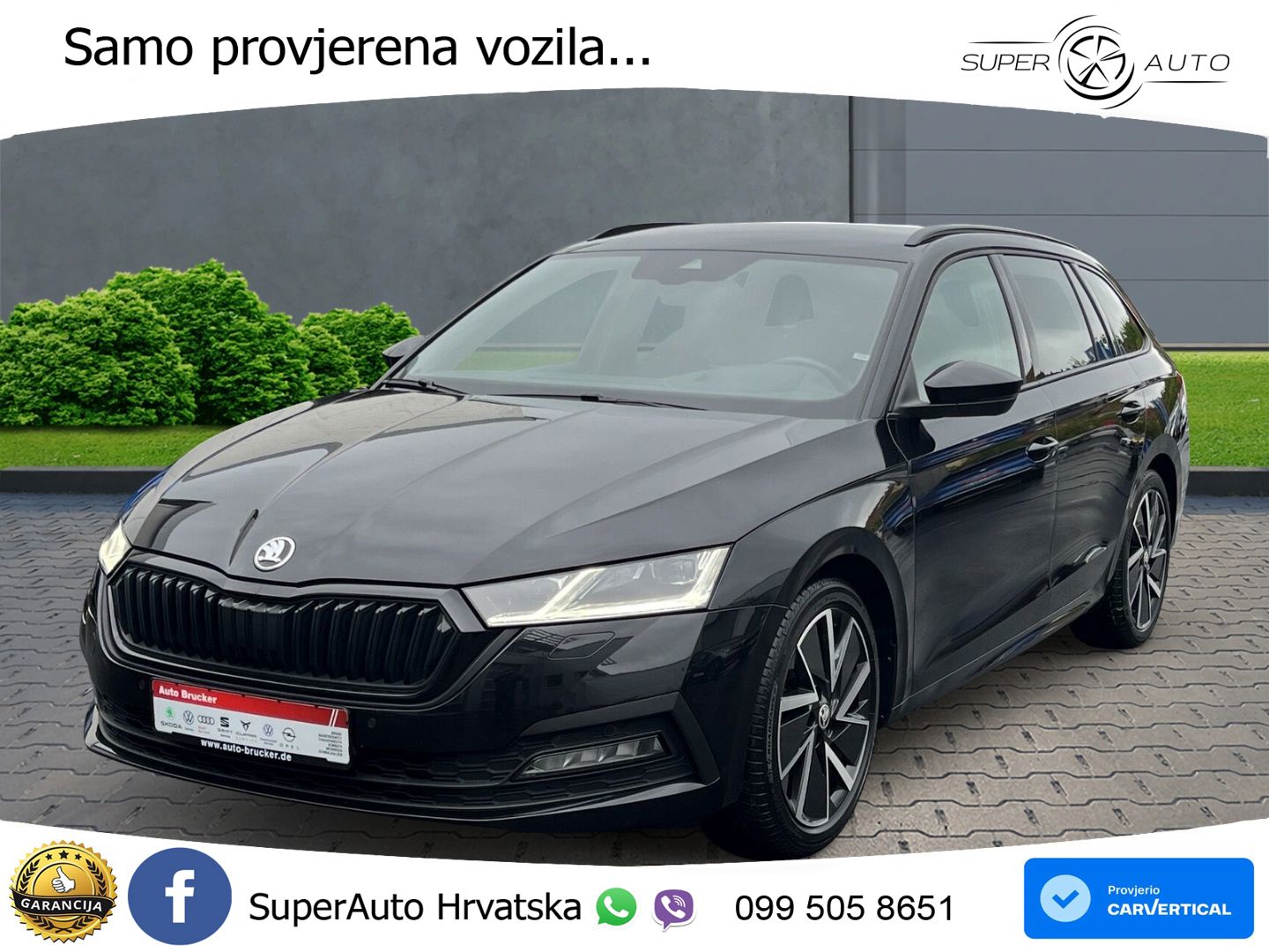 Škoda Octavia Combi 2.0 TDI (150 KS) LED+GR SJED+ACC