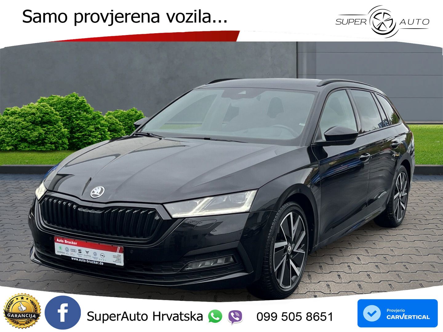 Škoda Octavia Combi 2.0 TDI (150 KS) LED+GR SJED+ACC