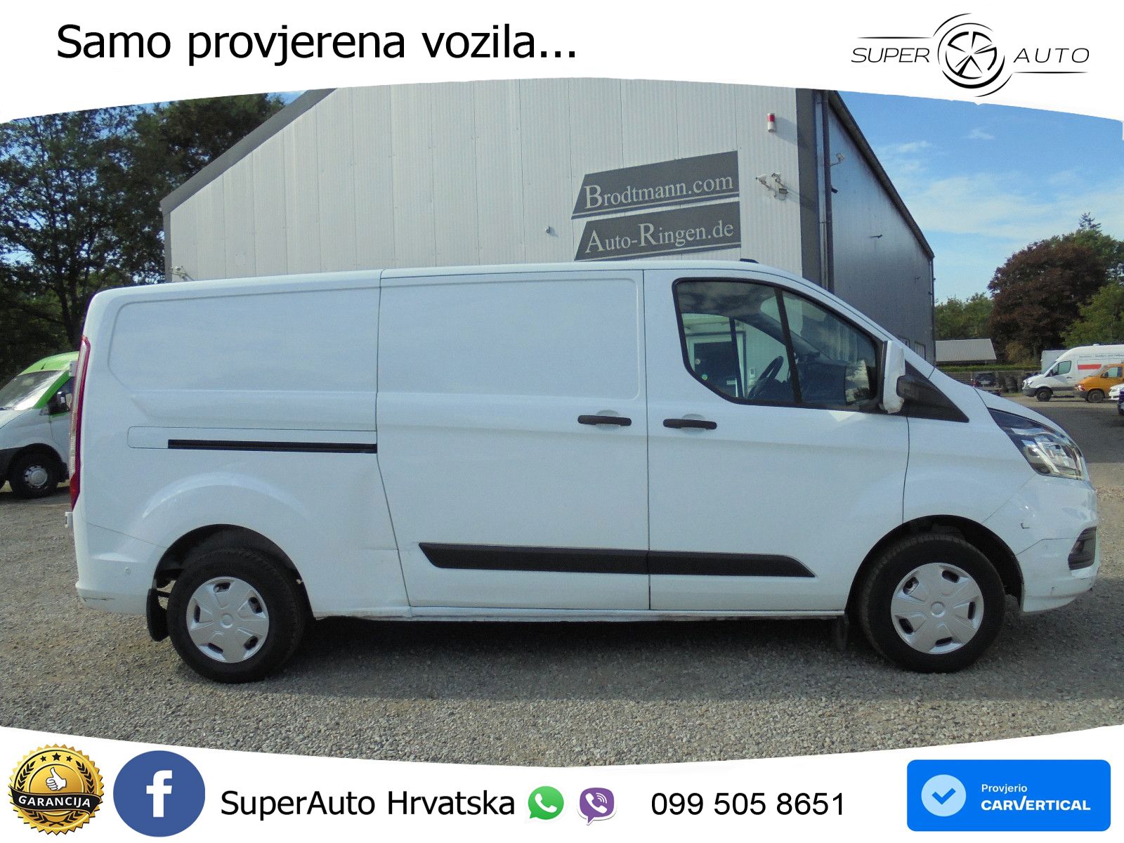 Ford Transit Custom 2.0 Eco Kasten Lang 300 L2H Trend 105 KS