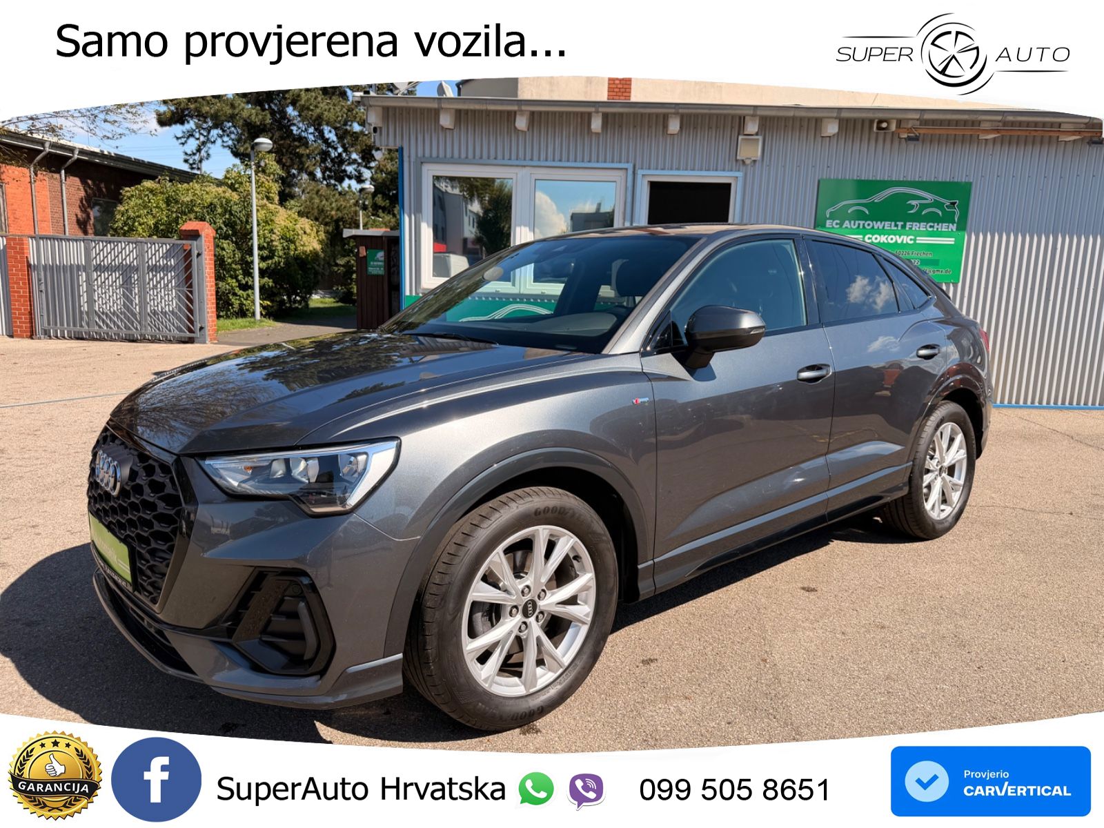 Audi Q3 35 TDI (150 KS) S tronic S line LED+GR SJED+ACC