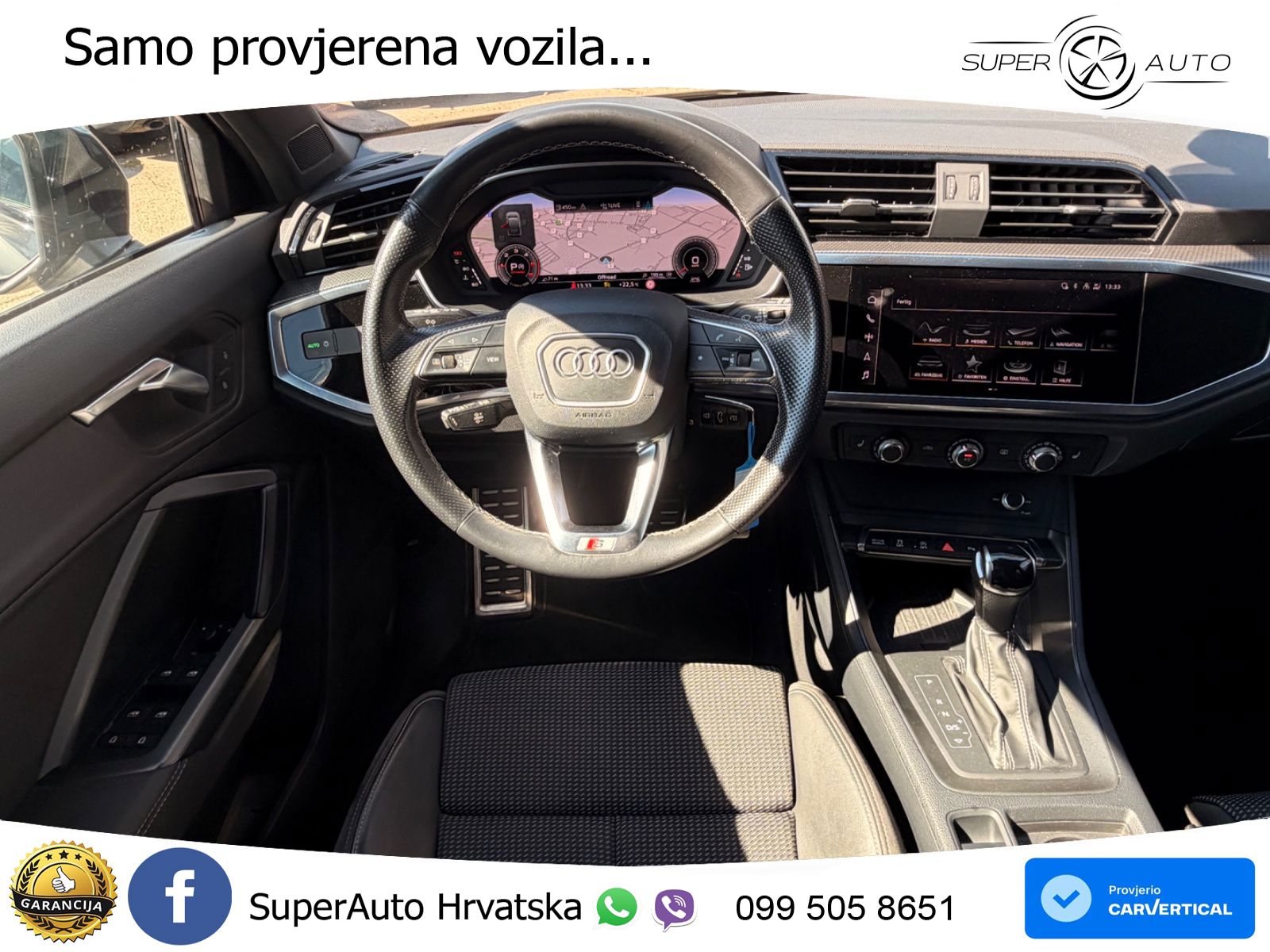 Audi Q3 35 TDI (150 KS) S tronic S line LED+GR SJED+ACC
