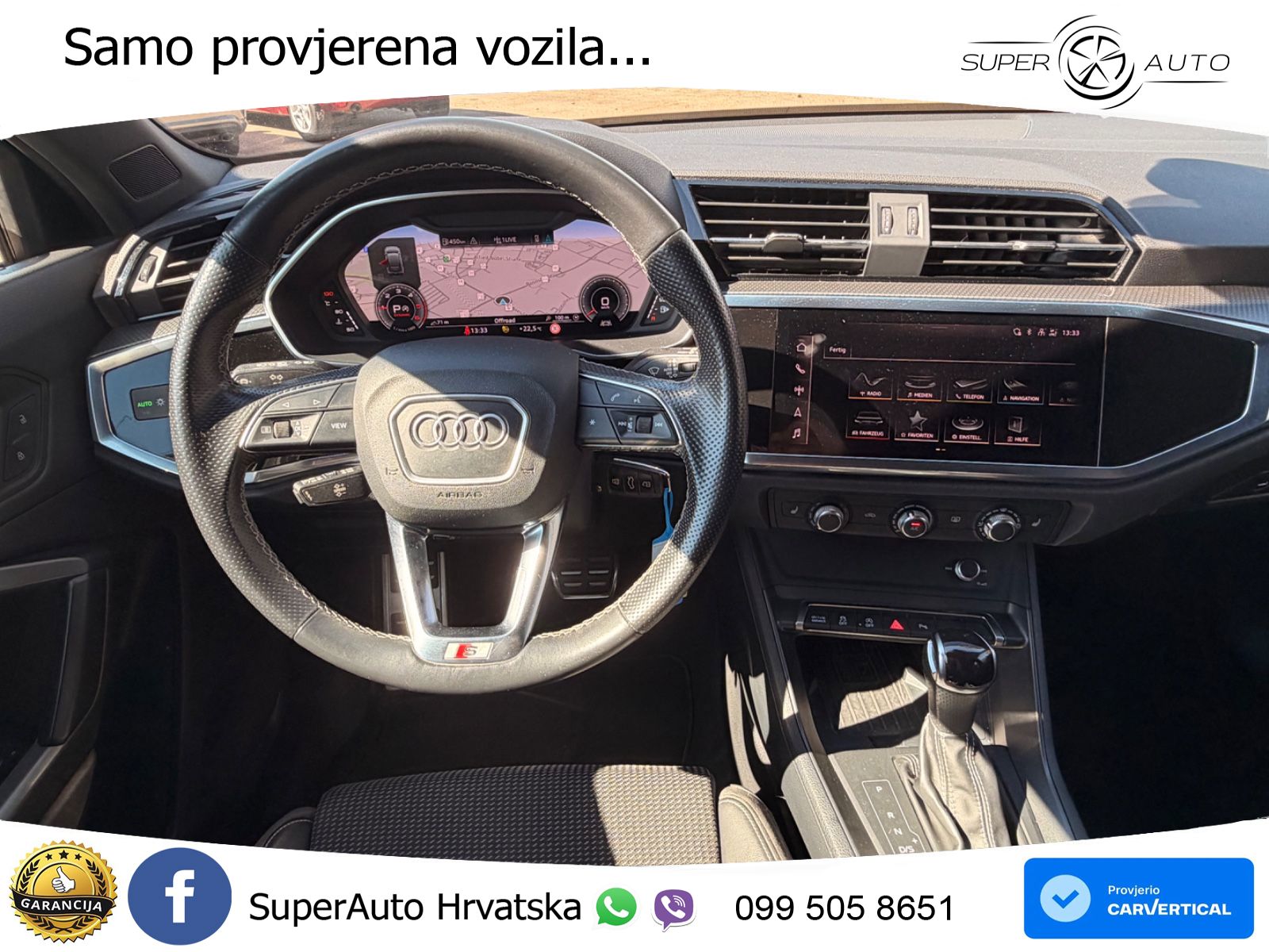 Audi Q3 35 TDI (150 KS) S tronic S line LED+GR SJED+ACC