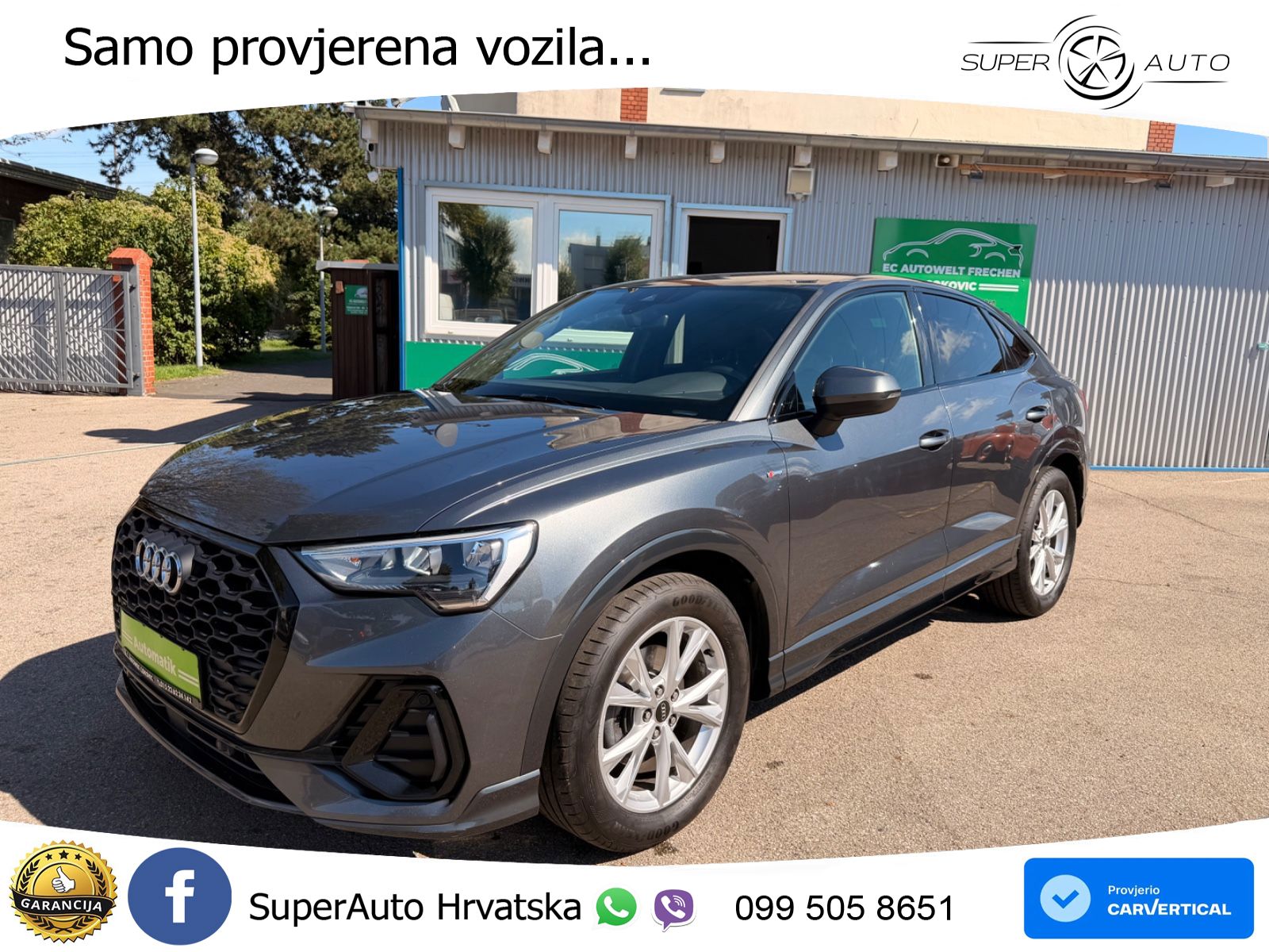 Audi Q3 35 TDI (150 KS) S tronic S line LED+GR SJED+ACC