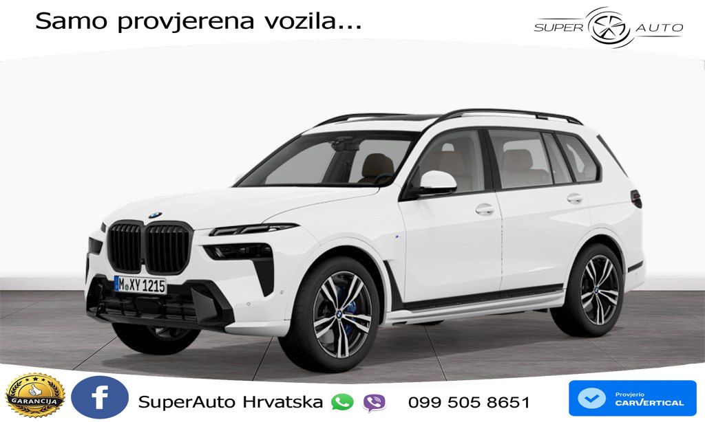 BMW X7 40d (352 KS) xDrive Steptronic M Sport