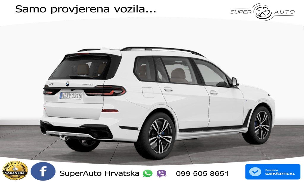 BMW X7 40d (352 KS) xDrive Steptronic M Sport