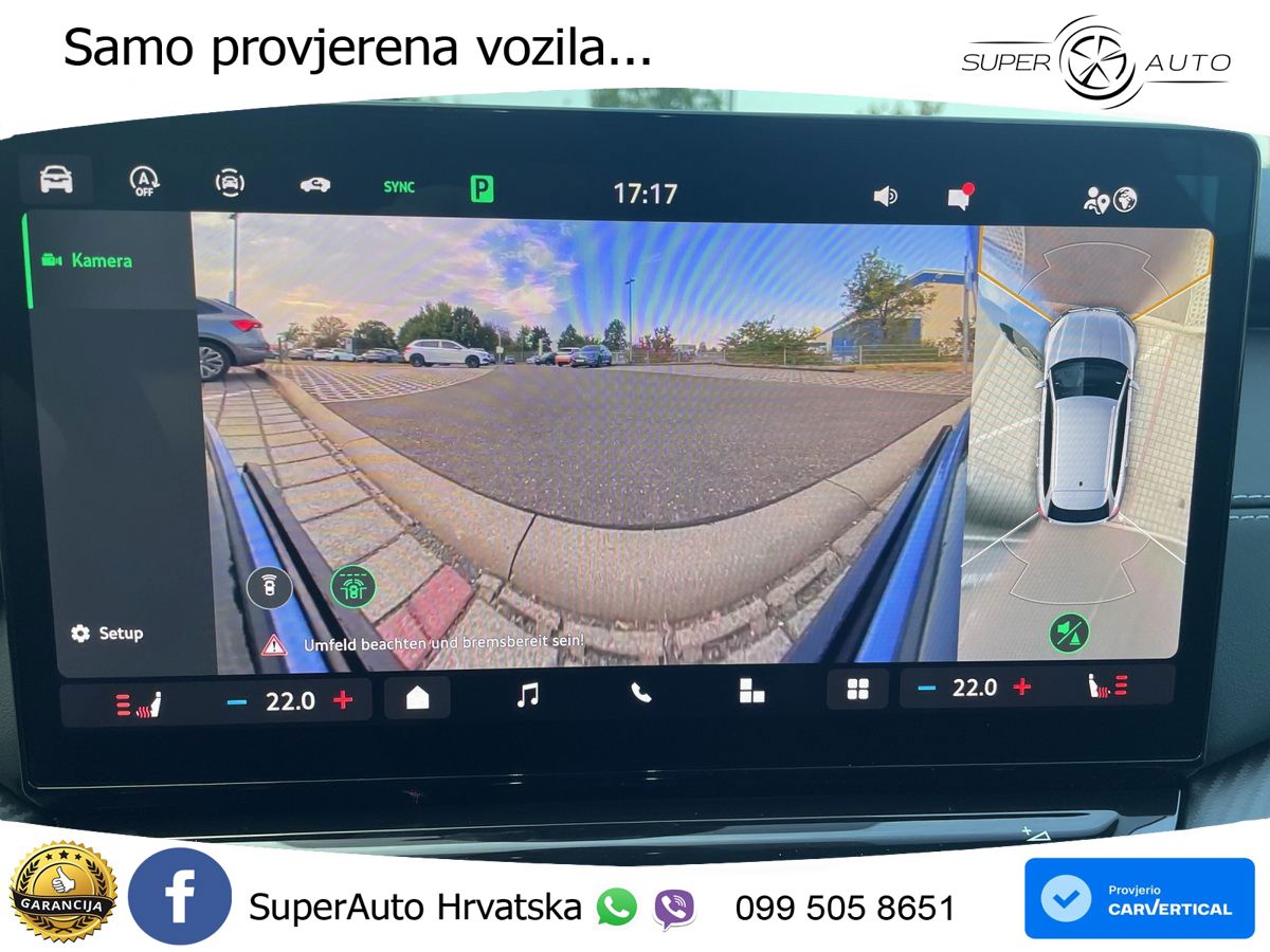 Škoda Octavia Combi 2.0 TDI (150 KS) DSG SportLine ACC+HEAD+GR SJED+360+PANO
