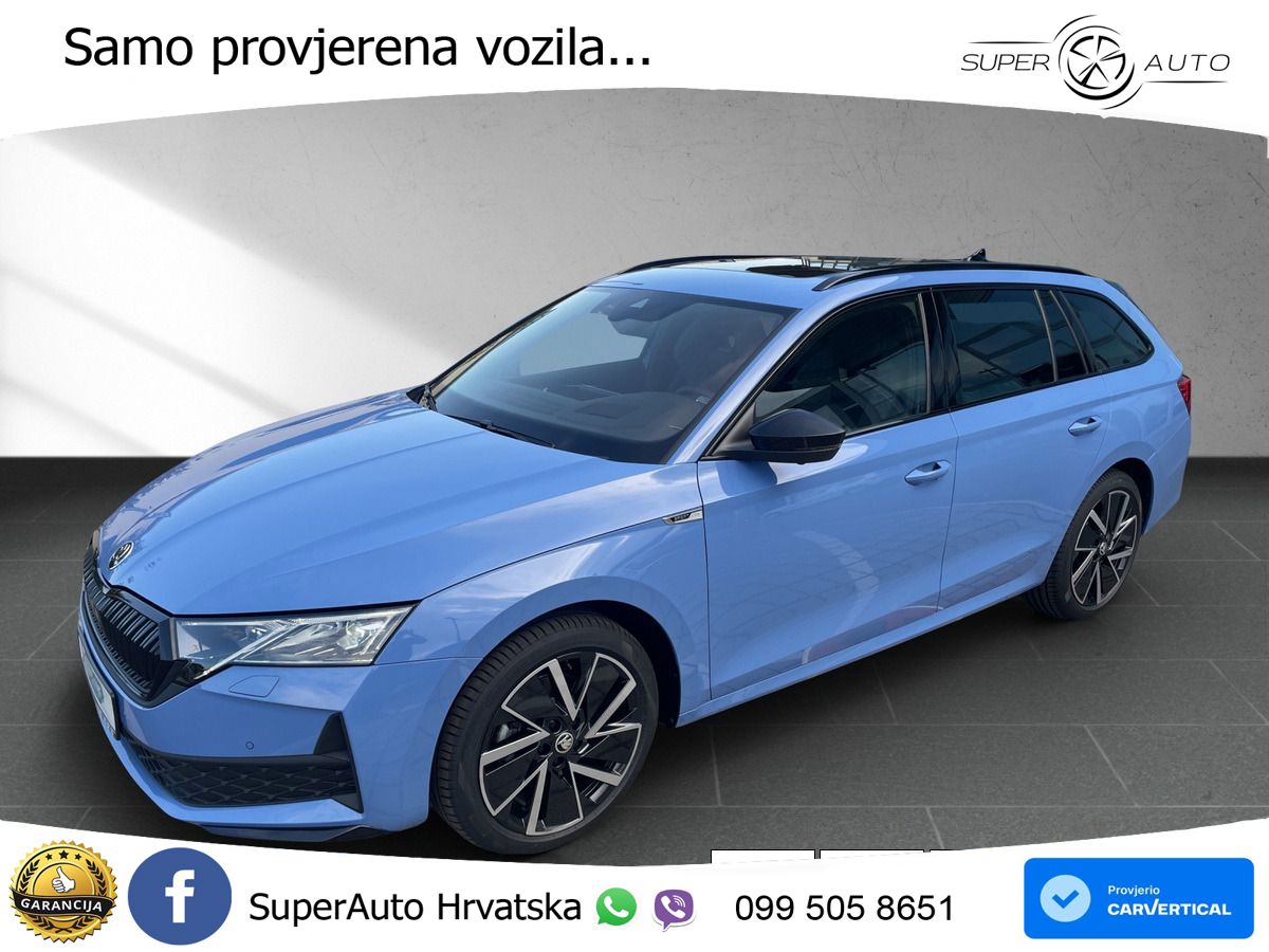 Škoda Octavia Combi 2.0 TDI (150 KS) DSG SportLine ACC+HEAD+GR SJED+360+PANO