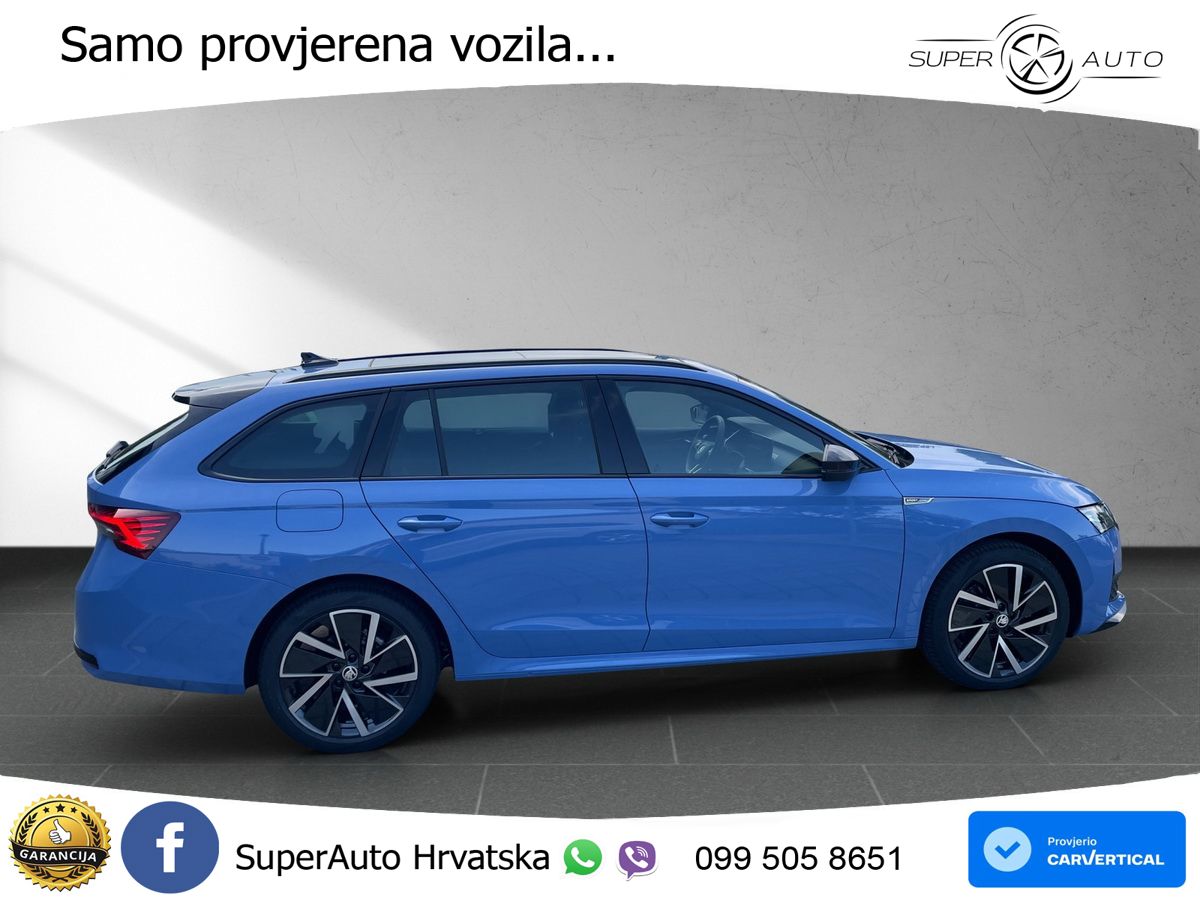 Škoda Octavia Combi 2.0 TDI (150 KS) DSG SportLine ACC+HEAD+GR SJED+360+PANO