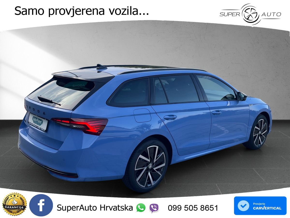 Škoda Octavia Combi 2.0 TDI (150 KS) DSG SportLine ACC+HEAD+GR SJED+360+PANO