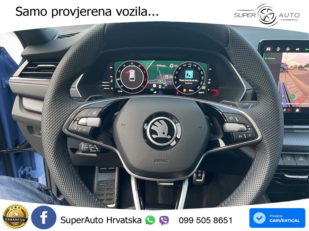 Škoda Octavia Combi 2.0 TDI (150 KS) DSG SportLine ACC+HEAD+GR SJED+360+PANO