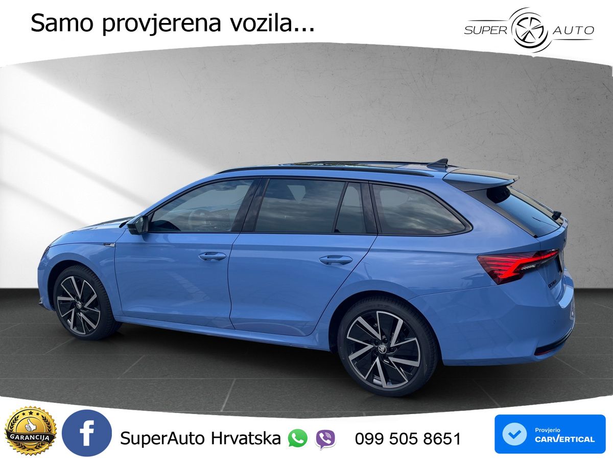 Škoda Octavia Combi 2.0 TDI (150 KS) DSG SportLine ACC+HEAD+GR SJED+360+PANO