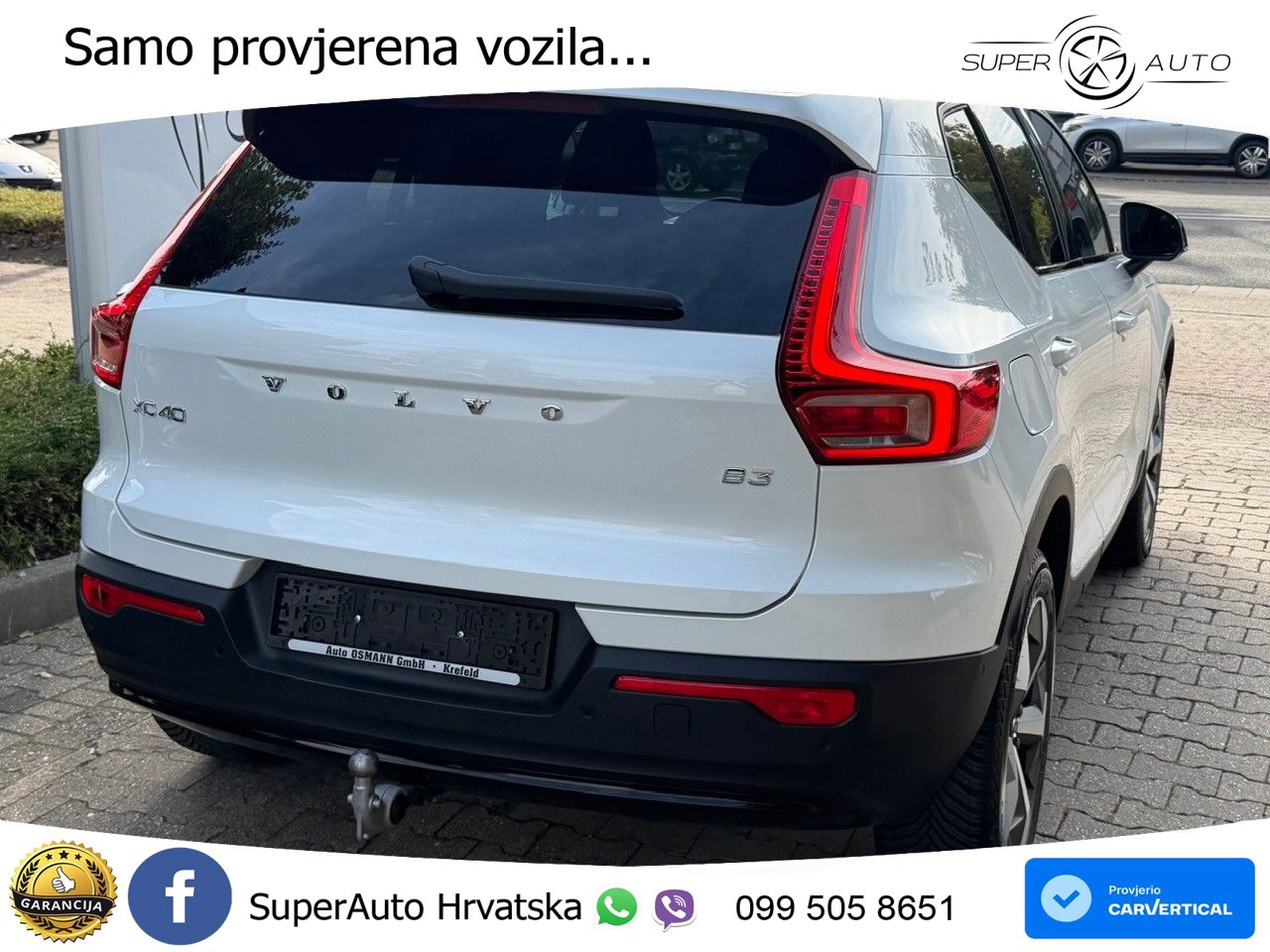 Volvo XC40 2.0 B3 163 KS Automatic LED+GR SJED+ACC