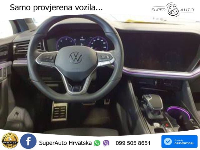 Volkswagen Touareg 3.0 V6 TDI (231 KS) 4MOTION Tiptronic R-Line ZRAČNI+ACC+4xGR SJED+KAM