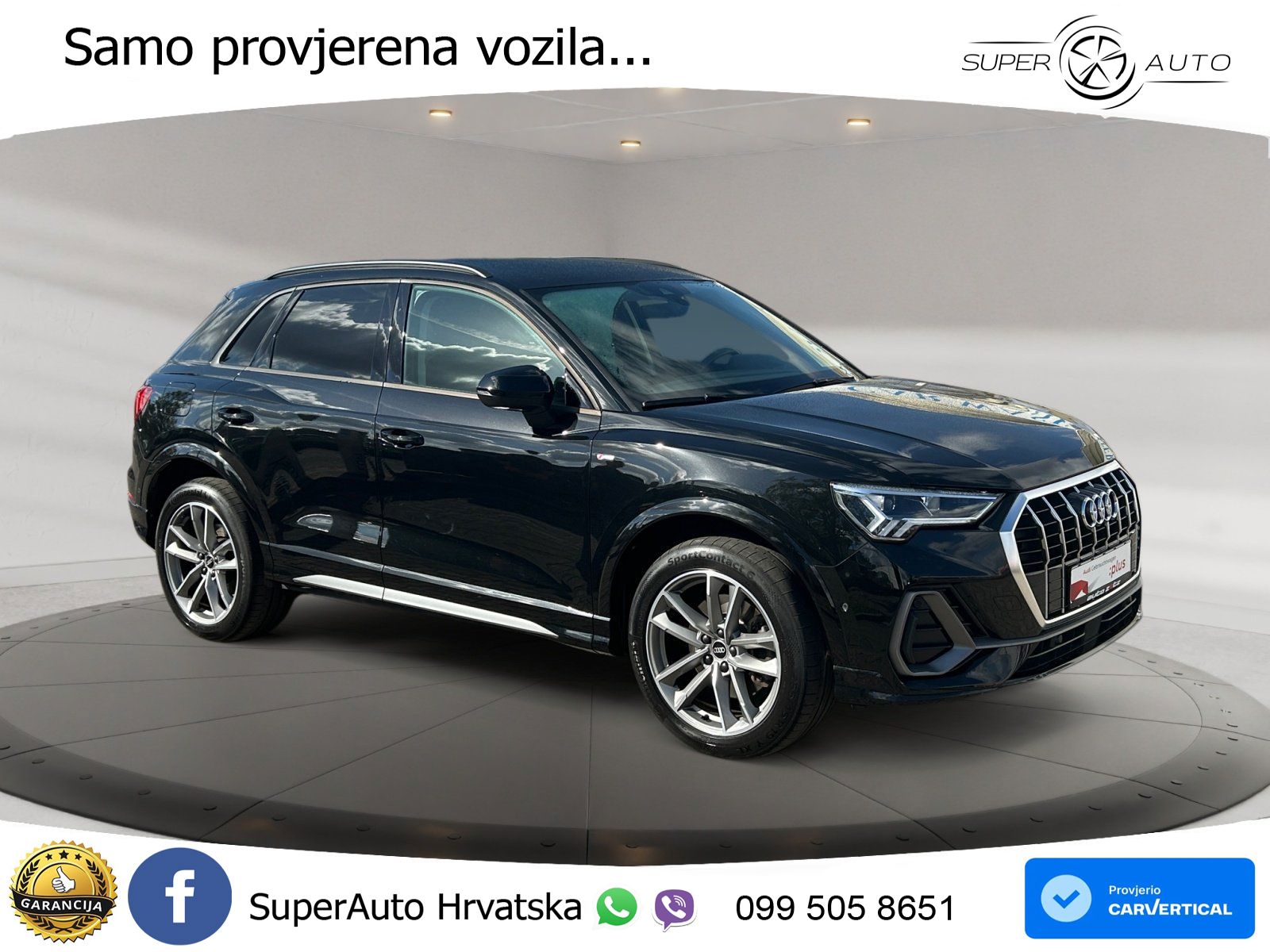 Audi Q3 45 TFSIe (245 KS) S tronic S line LED+GR SJED+ACC