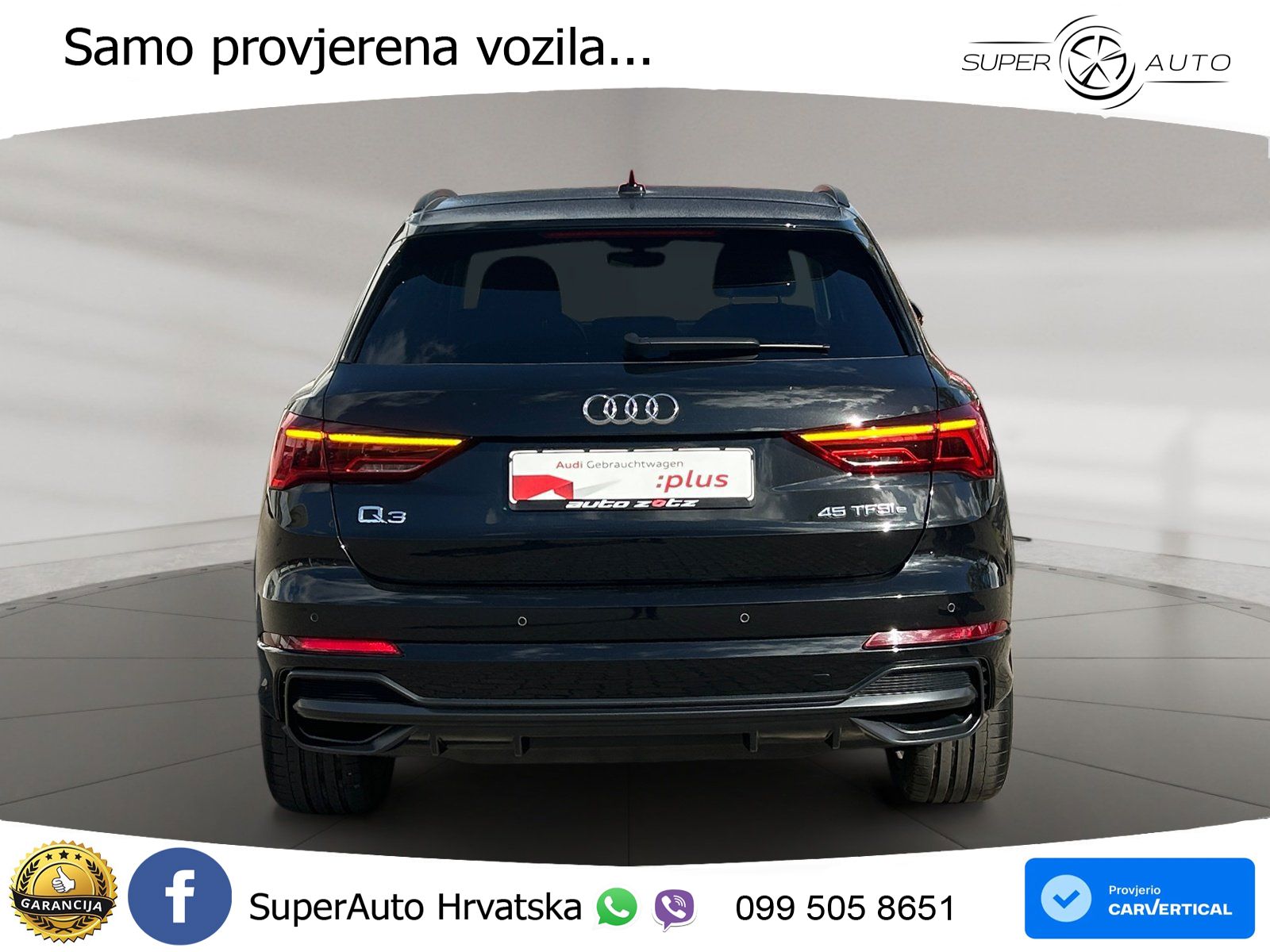 Audi Q3 45 TFSIe (245 KS) S tronic S line LED+GR SJED+ACC