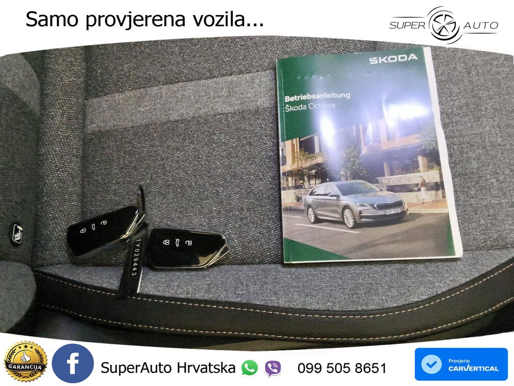 Škoda Octavia Combi 2.0 TDI (150 KS) DSG Selection LED+GR SJED+ACC