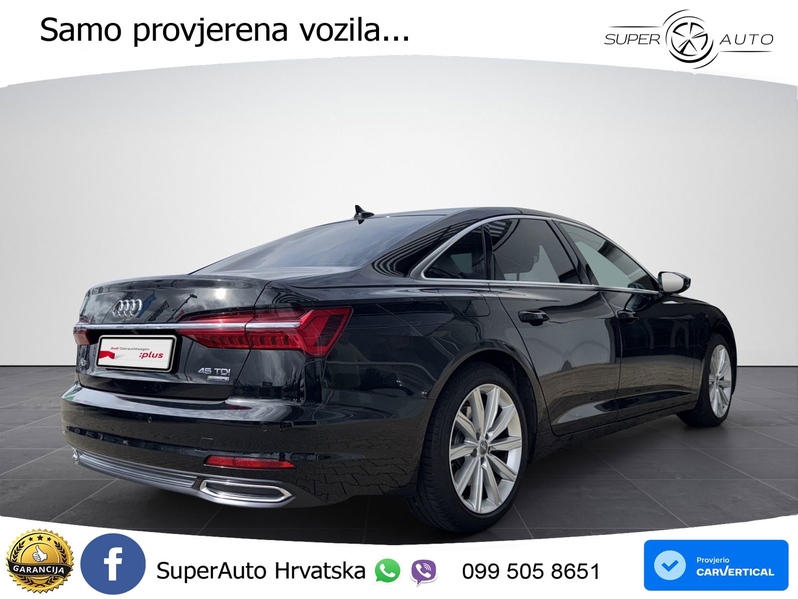 Audi A6 45 TDI V6 (231 KS) quattro Tiptronic MATRIX+GR SJED+KAM