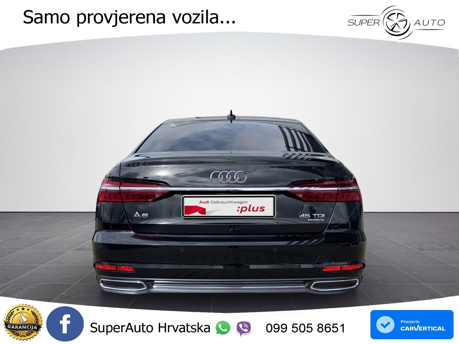 Audi A6 45 TDI V6 (231 KS) quattro Tiptronic MATRIX+GR SJED+KAM