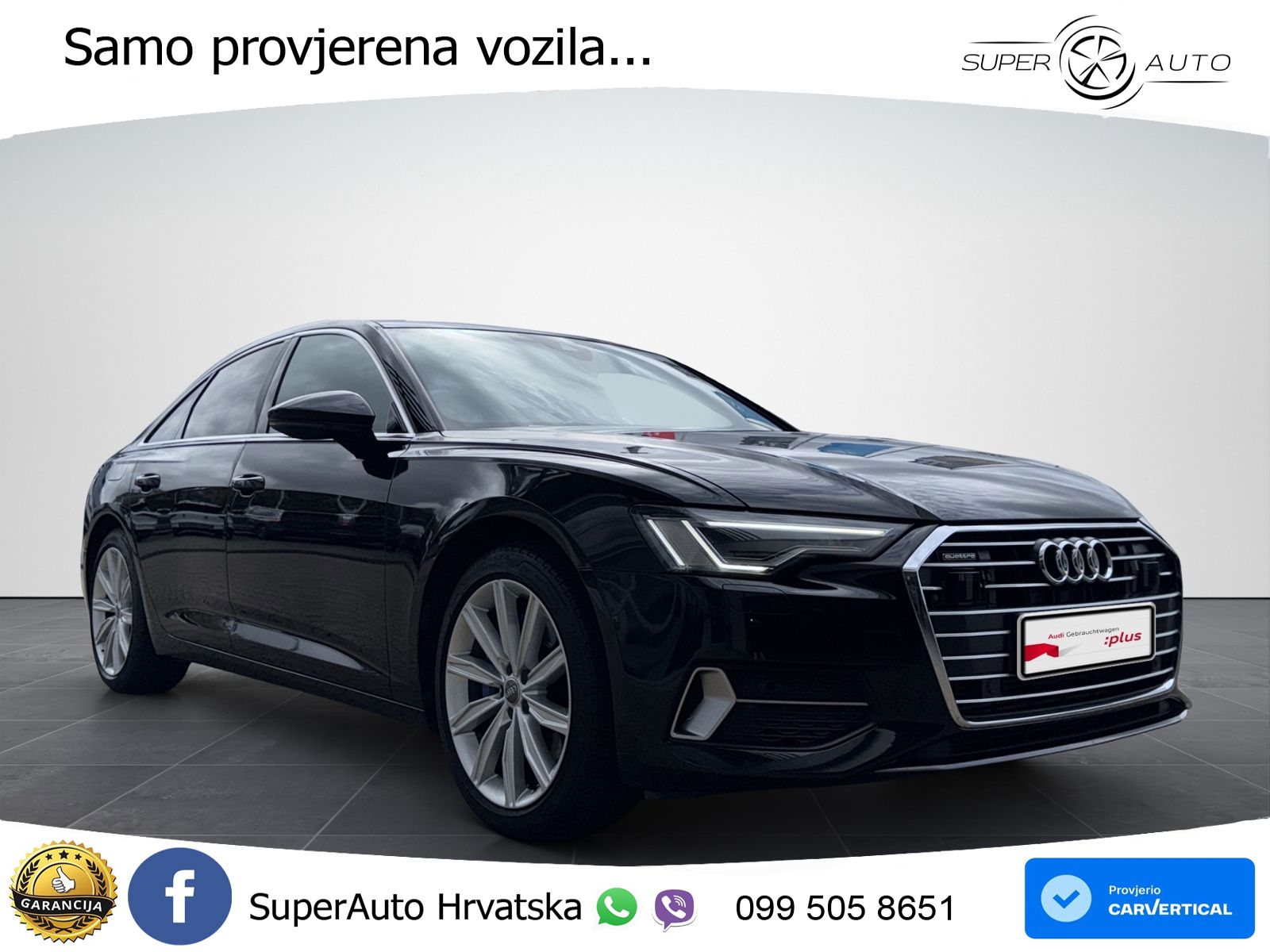 Audi A6 45 TDI V6 (231 KS) quattro Tiptronic MATRIX+GR SJED+KAM