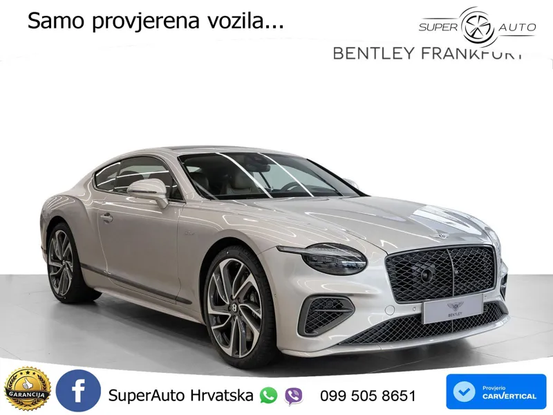 Bentley Continental GT IV 4.0 V8 TFSi (782 KS) AWD DCT ACC+HEAD+GR SJED+360+PANO