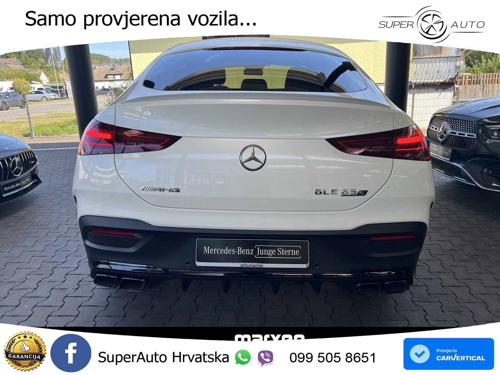 Mercedes AMG GLE Coupe 63 S V8 (612 KS) EQ Boost 4MATIC+ AMG SPEEDSHIFT TCT 9G ACC+HEAD+GR SJED+360+PANO