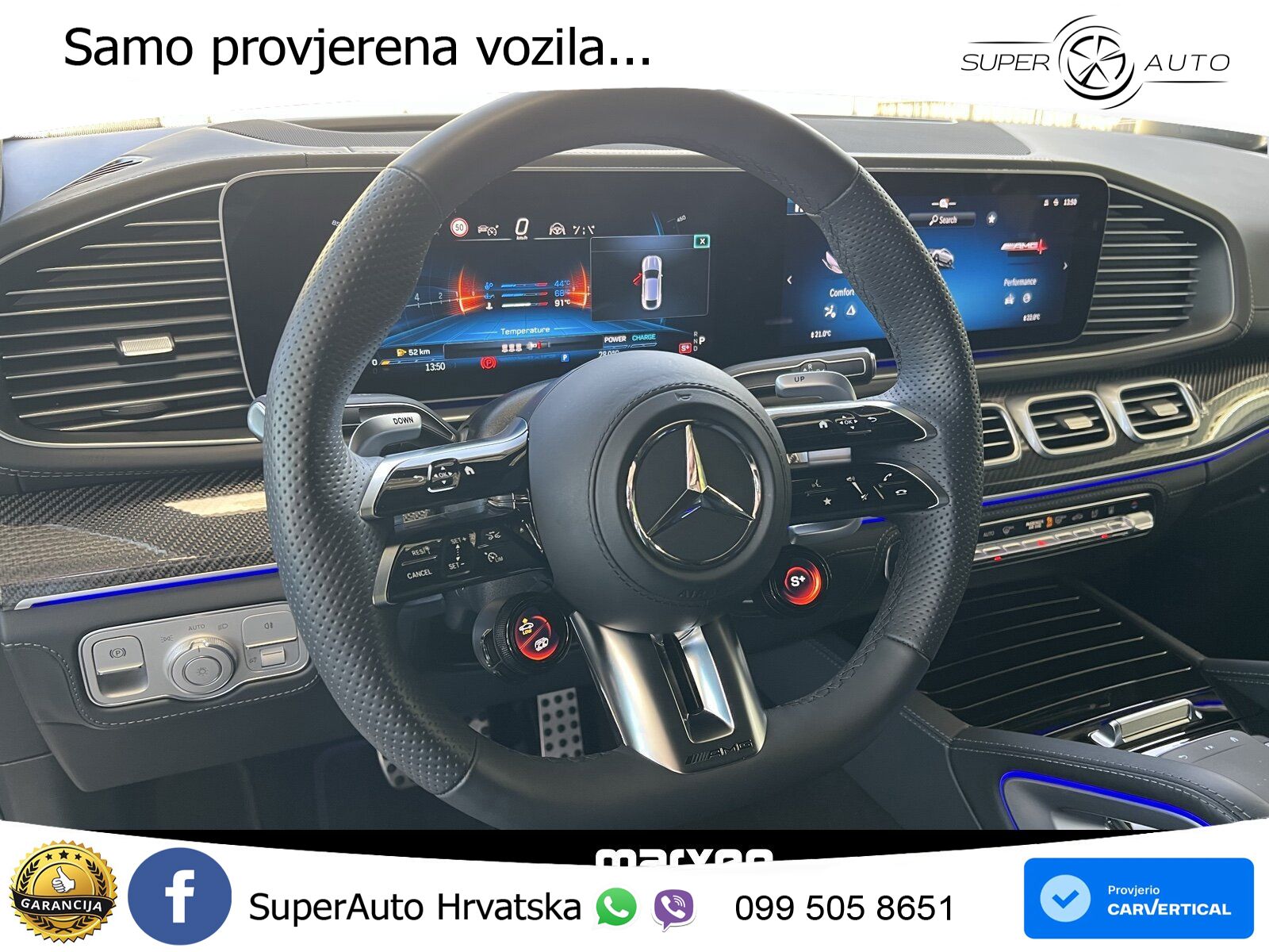 Mercedes AMG GLE Coupe 63 S V8 (612 KS) EQ Boost 4MATIC+ AMG SPEEDSHIFT TCT 9G ACC+HEAD+GR SJED+360+PANO