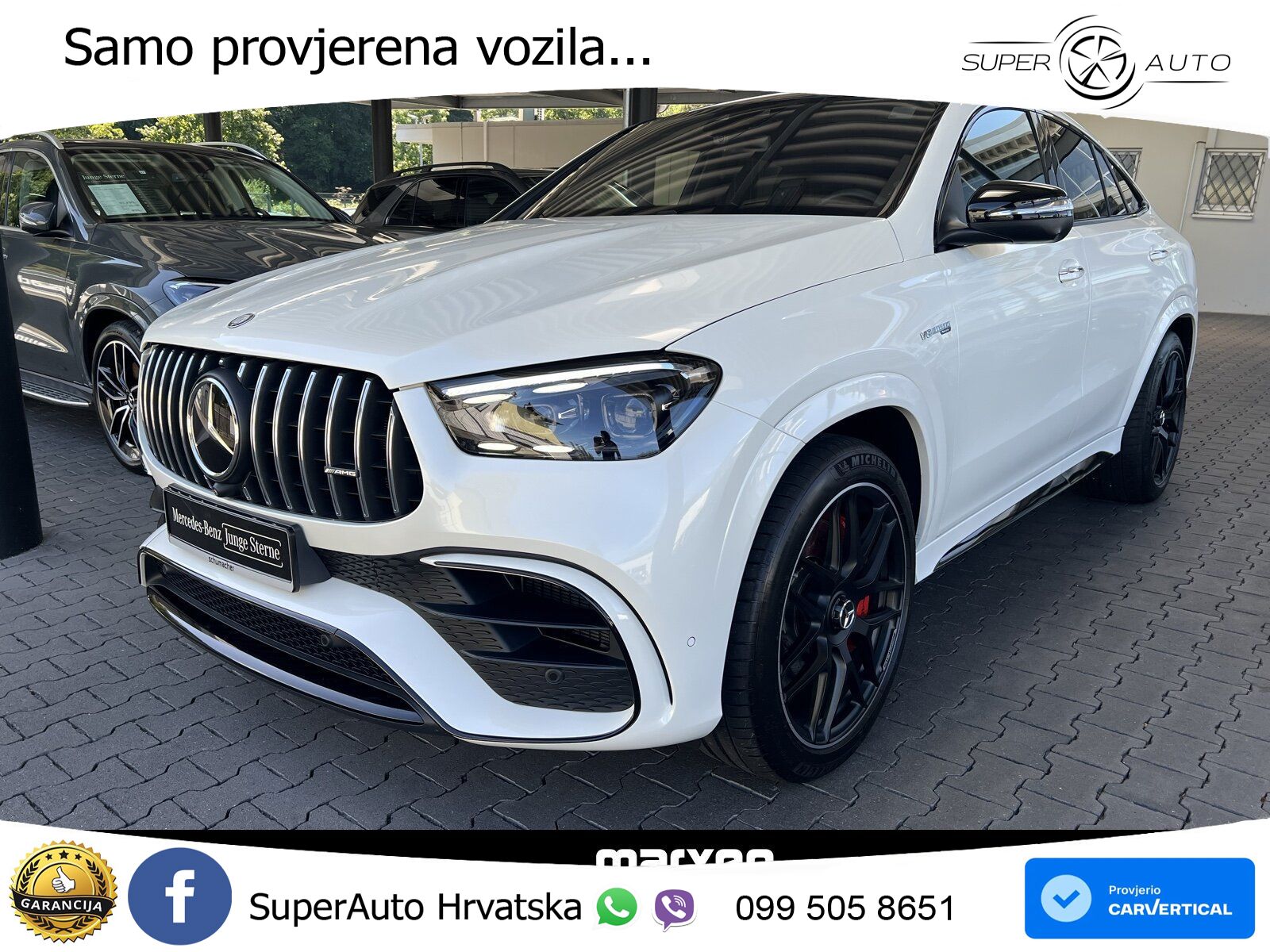 Mercedes AMG GLE Coupe 63 S V8 (612 KS) EQ Boost 4MATIC+ AMG SPEEDSHIFT TCT 9G ACC+HEAD+GR SJED+360+PANO