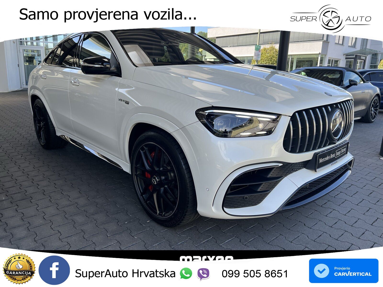 Mercedes AMG GLE Coupe 63 S V8 (612 KS) EQ Boost 4MATIC+ AMG SPEEDSHIFT TCT 9G ACC+HEAD+GR SJED+360+PANO