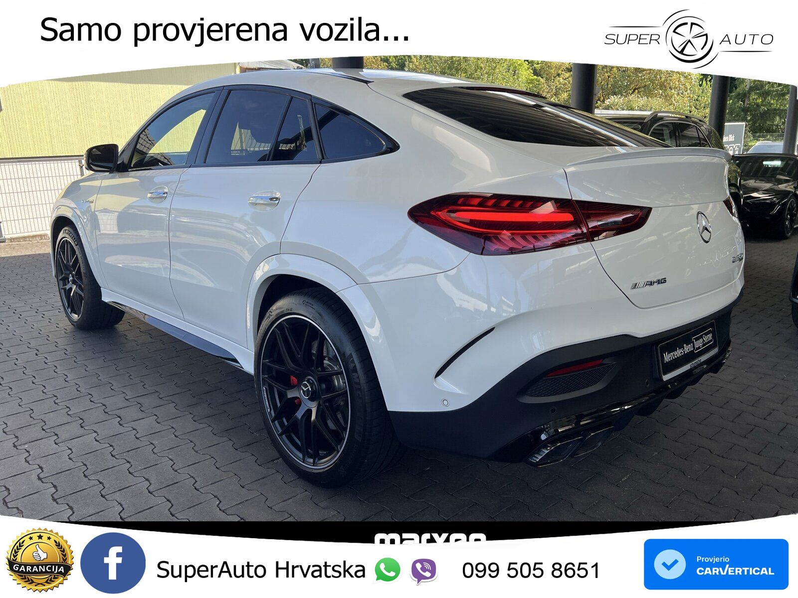 Mercedes AMG GLE Coupe 63 S V8 (612 KS) EQ Boost 4MATIC+ AMG SPEEDSHIFT TCT 9G ACC+HEAD+GR SJED+360+PANO