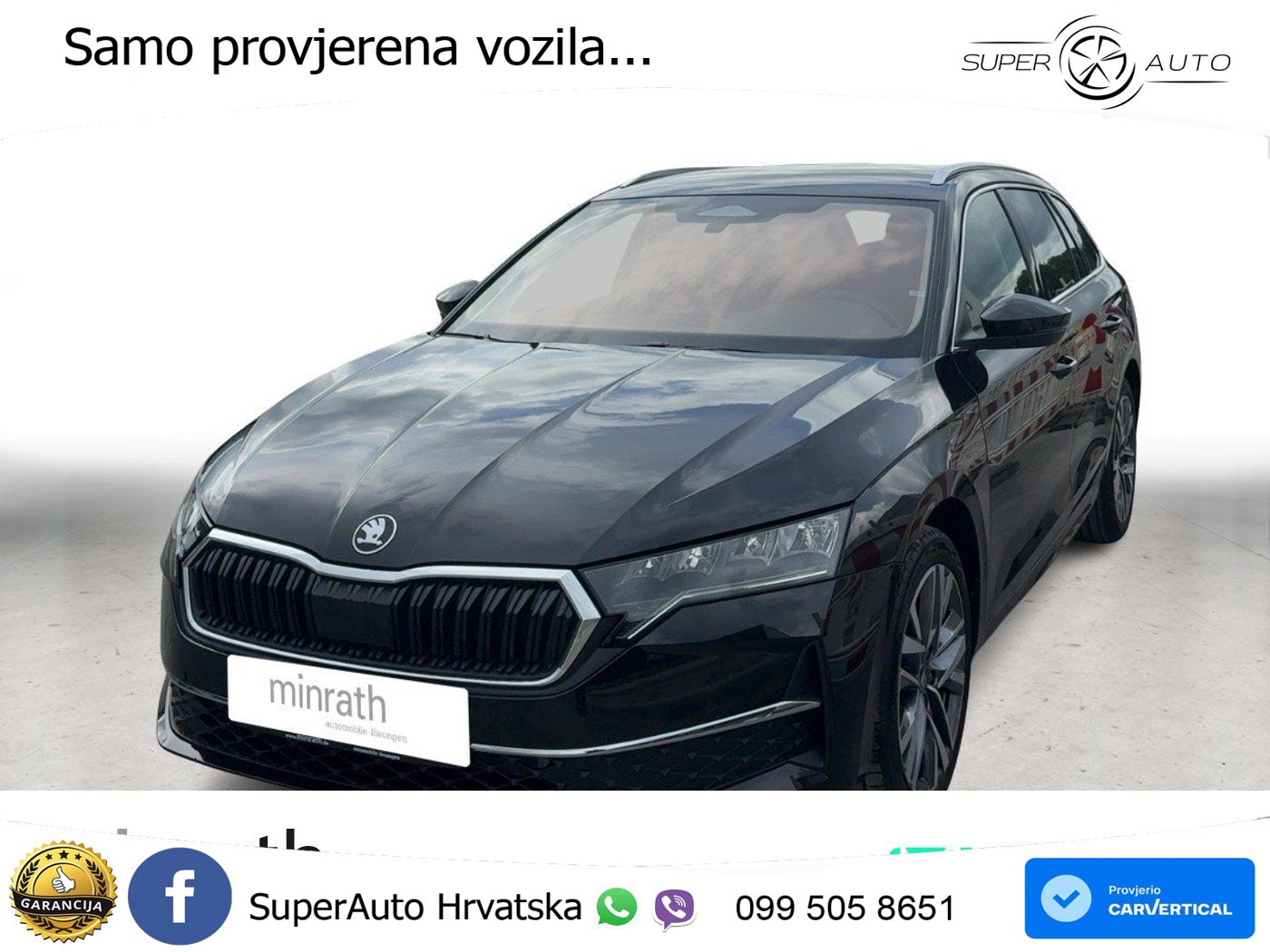 Škoda Octavia Combi 2.0 TDI (150 KS) DSG LED+GR SJED+ACC