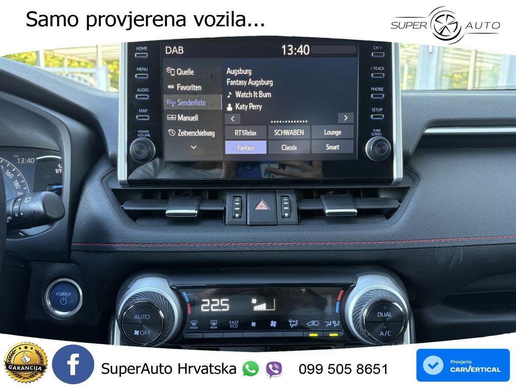 Toyota RAV4 2.5 D-4S (306 KS) Hybrid AWD-i e-CVT LED+GR SJED+ACC