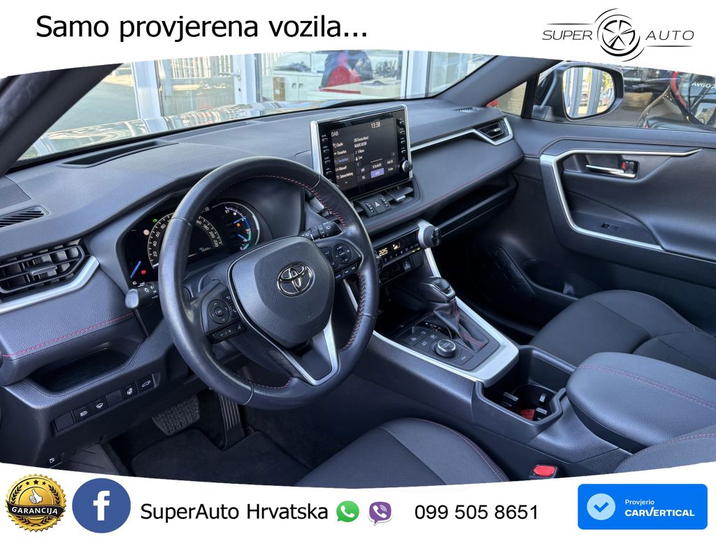Toyota RAV4 2.5 D-4S (306 KS) Hybrid AWD-i e-CVT LED+GR SJED+ACC