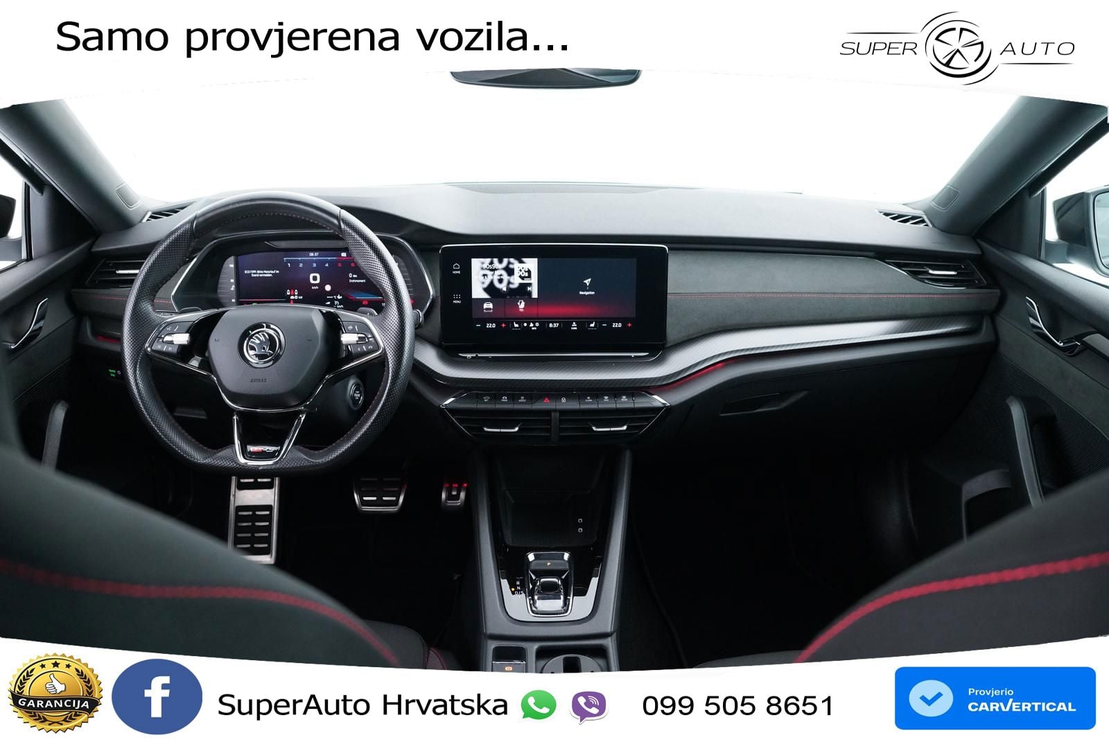 Škoda Octavia Combi RS 2.0 TDI (200 KS) DSG MATRIX+GR SJED+KAM