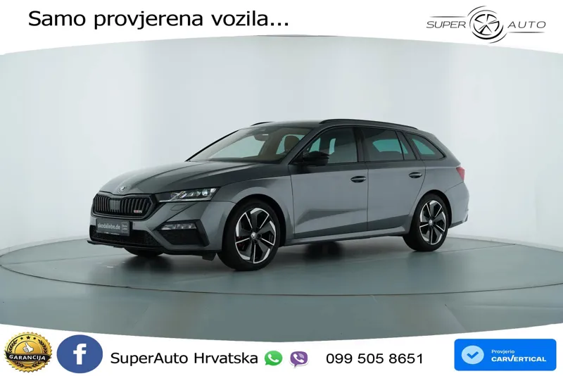 Škoda Octavia Combi RS 2.0 TDI (200 KS) DSG MATRIX+GR SJED+KAM