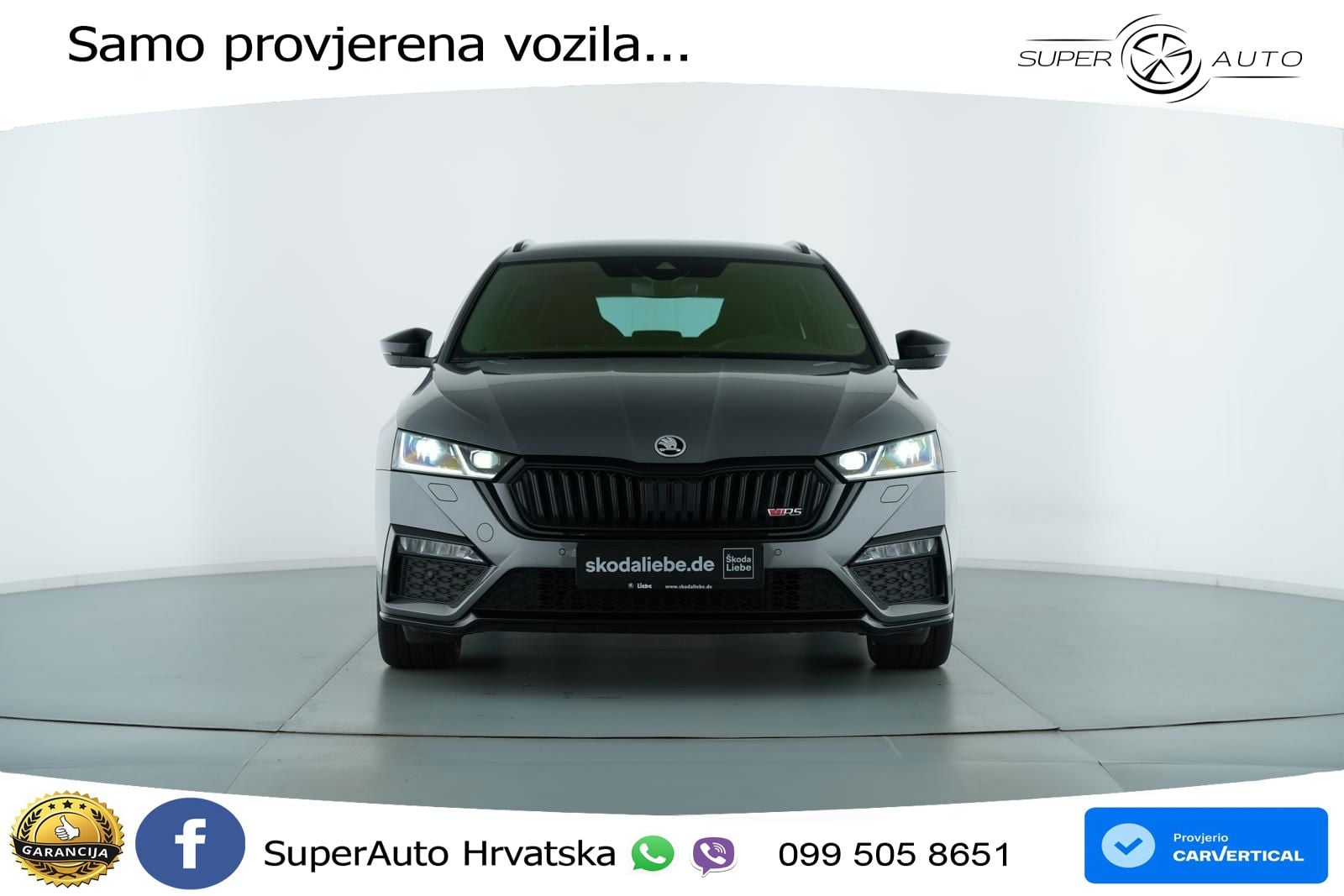 Škoda Octavia Combi RS 2.0 TDI (200 KS) DSG MATRIX+GR SJED+KAM